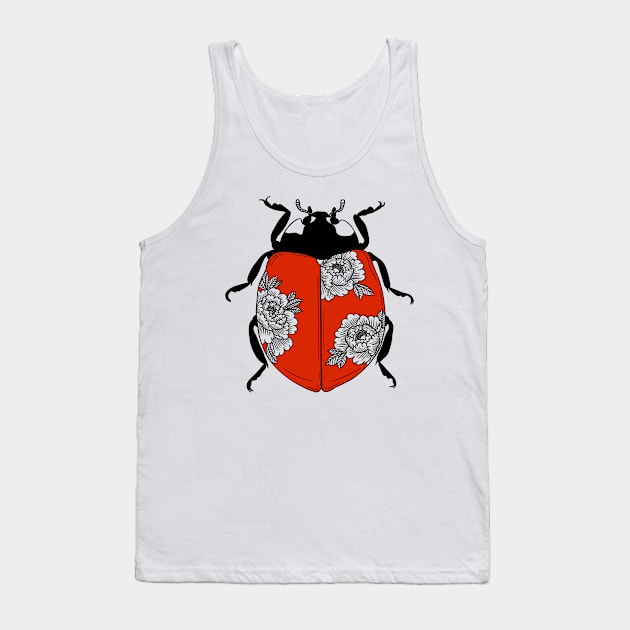 Ladybug Tank Top by marissafv